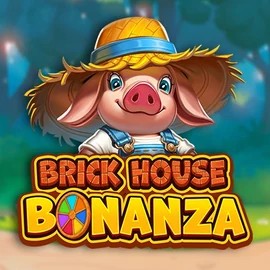 Brick House Bonanza online game logo by Pragmatic Play on luckypayscasino.eu