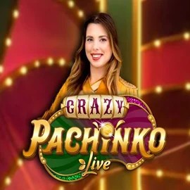 Crazy Pachinko logo – Live Casino by Evolution at Lucky Pays Casino
