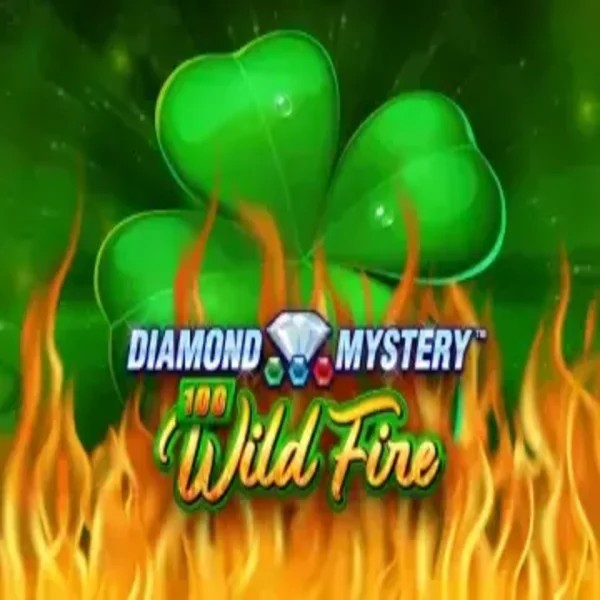 Diamond Mystery 100 Wild Fire slot logo by Greentube at Lucky Pays Casino
