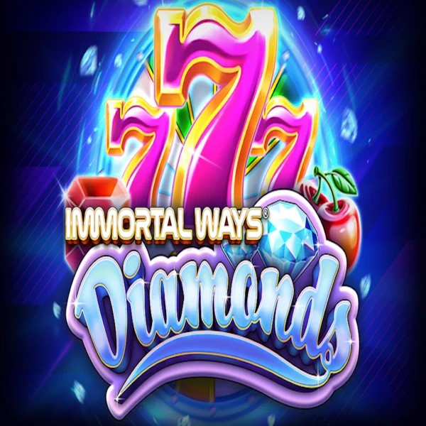 Immortal Ways Diamonds by RubyPlay, showcased at luckypayscasino.eu – game logo