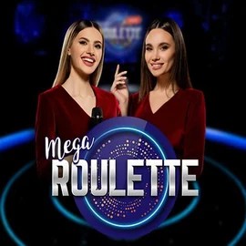 Mega Roulette slot visual from Pragmatic Play available on luckypayscasino.eu