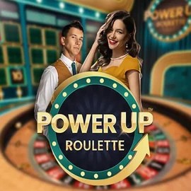 PowerUP Roulette logo by Pragmatic Play at Lucky Pays Casino